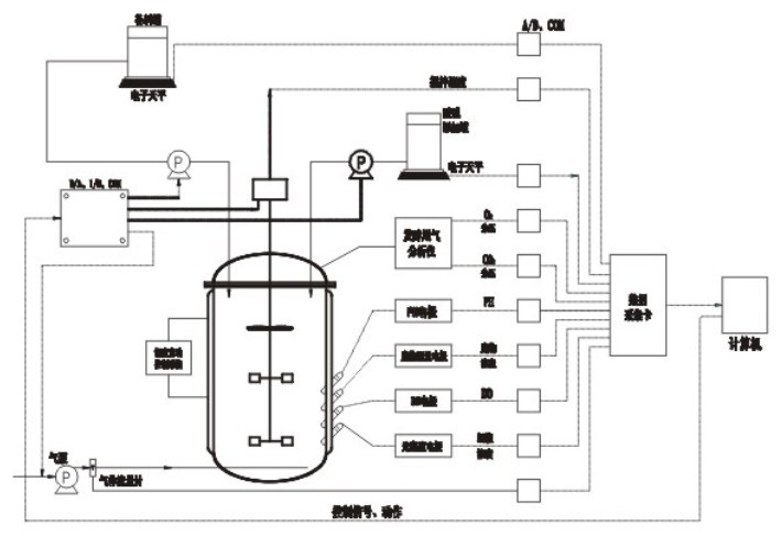 la ligne de production du projet automatique de fermentation